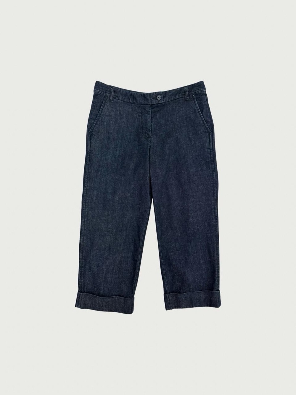 Dark Wash Denim Capris